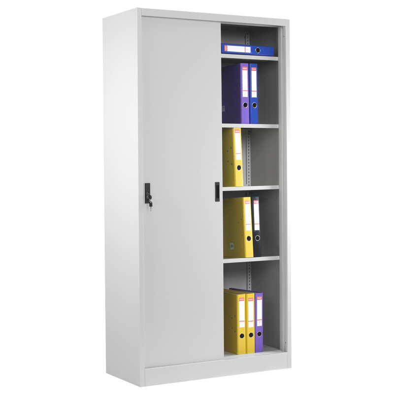 Метален шкаф Carmen CR-1266 L - сив