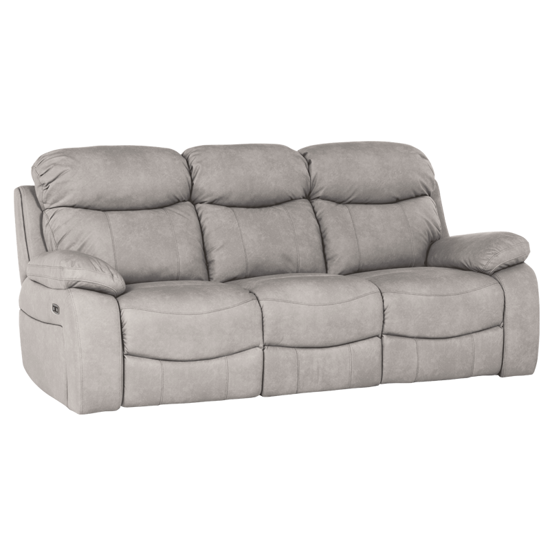 Sofa - three-seater with electric relax mechanism SELENA LUX - beige 105