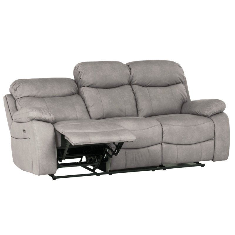 Sofa - three-seater with electric relax mechanism SELENA LUX - beige 105