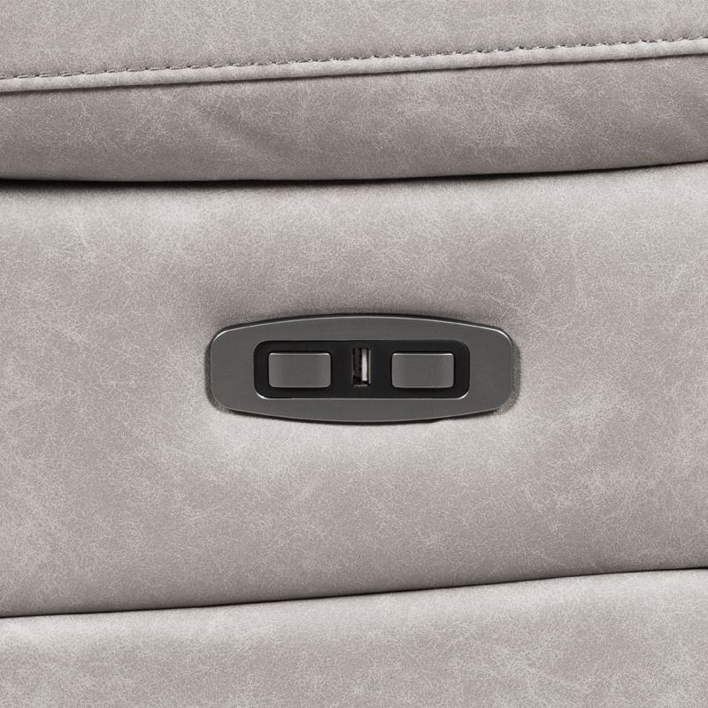 Sofa - three-seater with electric relax mechanism SELENA LUX - beige 105