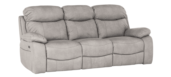 Sofa - three-seater with electric relax mechanism SELENA LUX - beige 105
