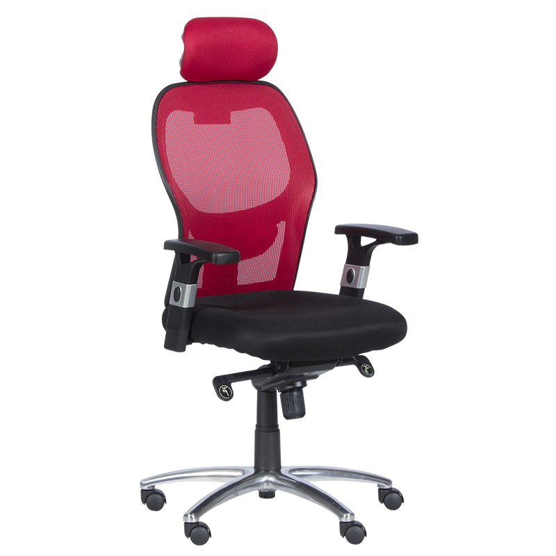 Ergonomic chair Carmen 7520 - black - red