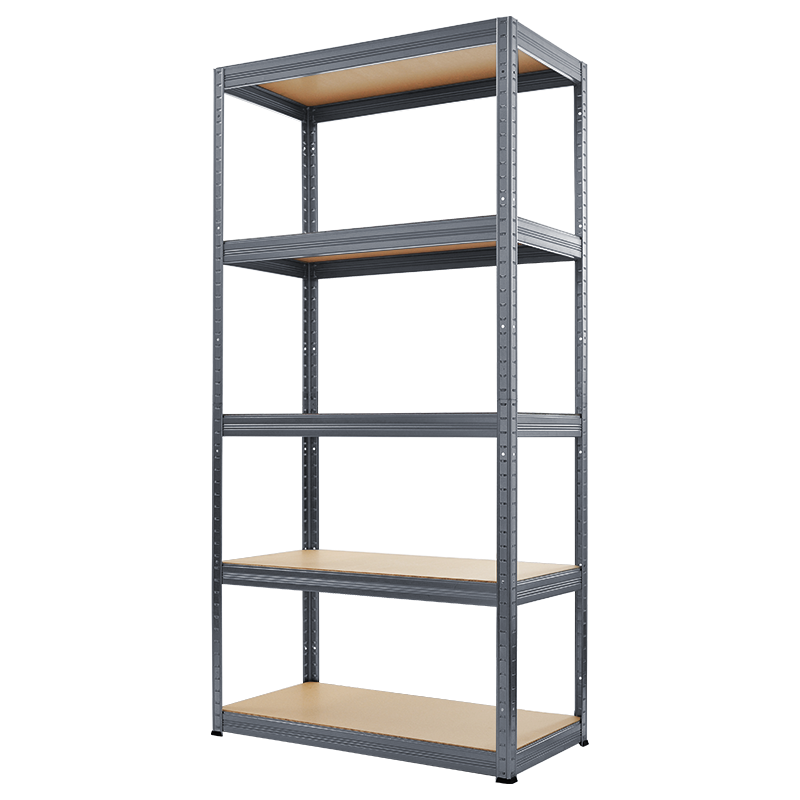 Μεταλλική θήκη STAR 180x75x35 cm, έως 275 kg ανά ράφι - γκρι