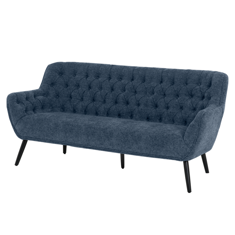 Three-seater sofa BERGEN - blue SJ