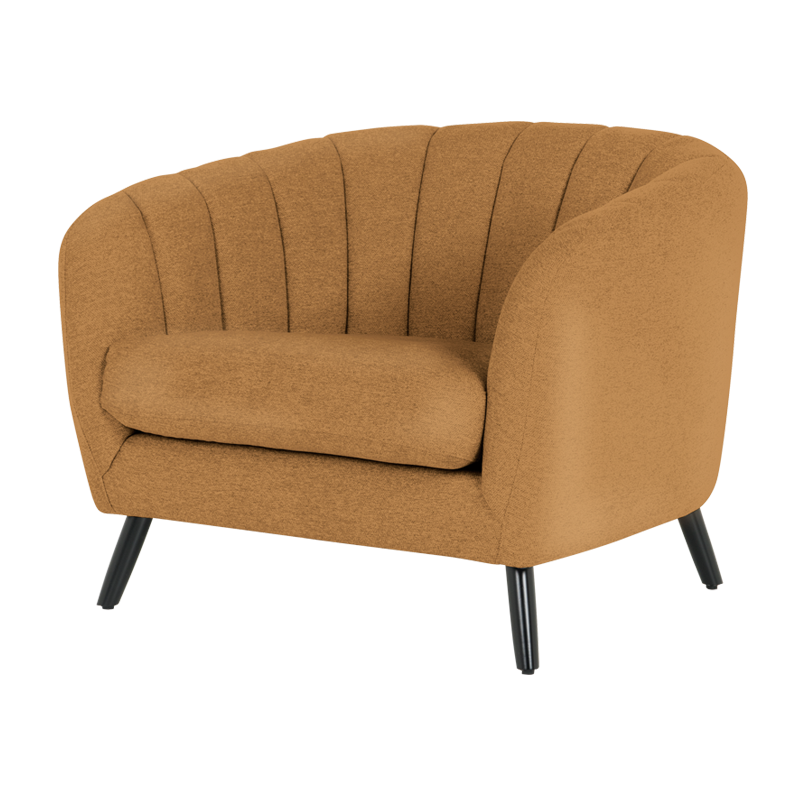 GRETA armchair - orange PO