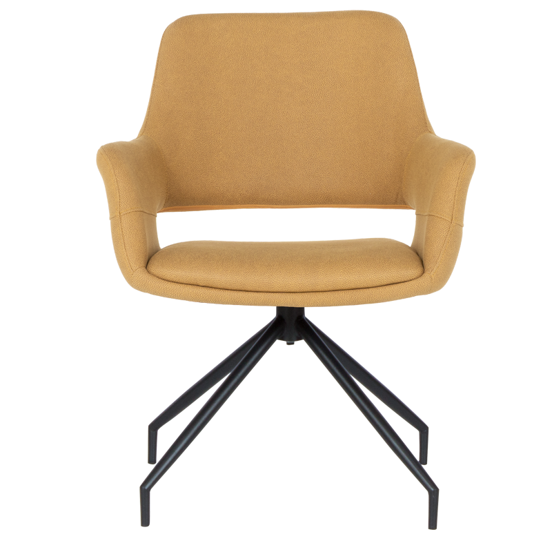 Dining chair TOTNES -1 - yellow SF 1