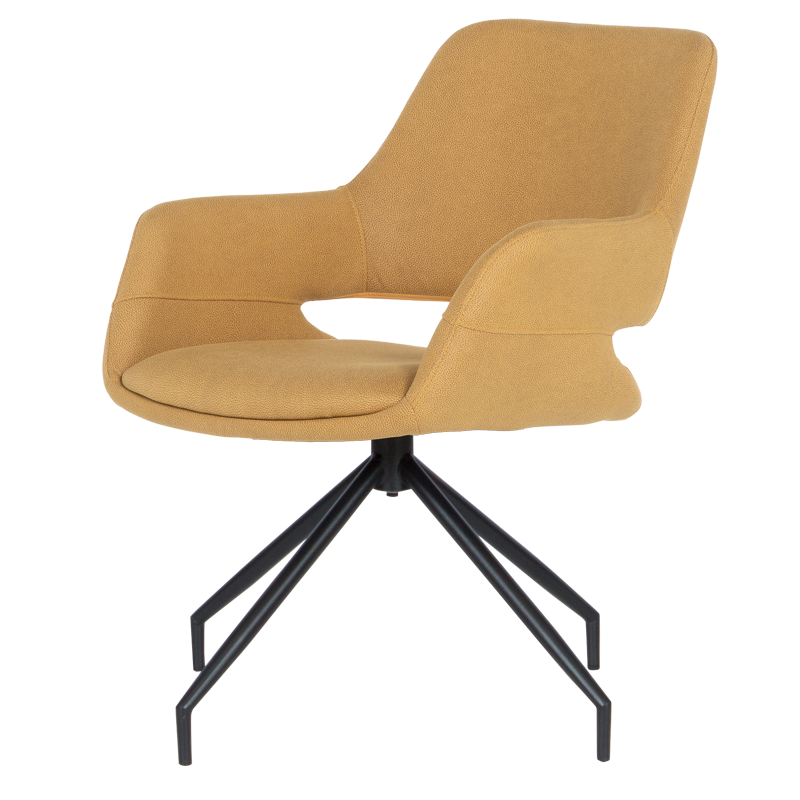 Dining chair TOTNES -1 - yellow SF 1