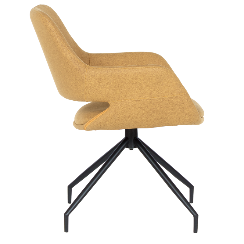 Dining chair TOTNES -1 - yellow SF 1