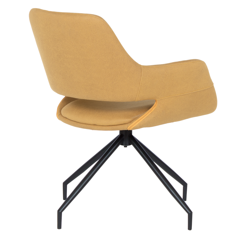 Dining chair TOTNES -1 - yellow SF 1