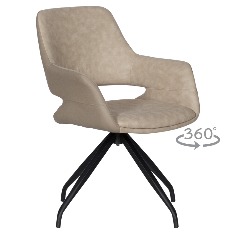 Dining chair WINSLOW - champagne SF 2