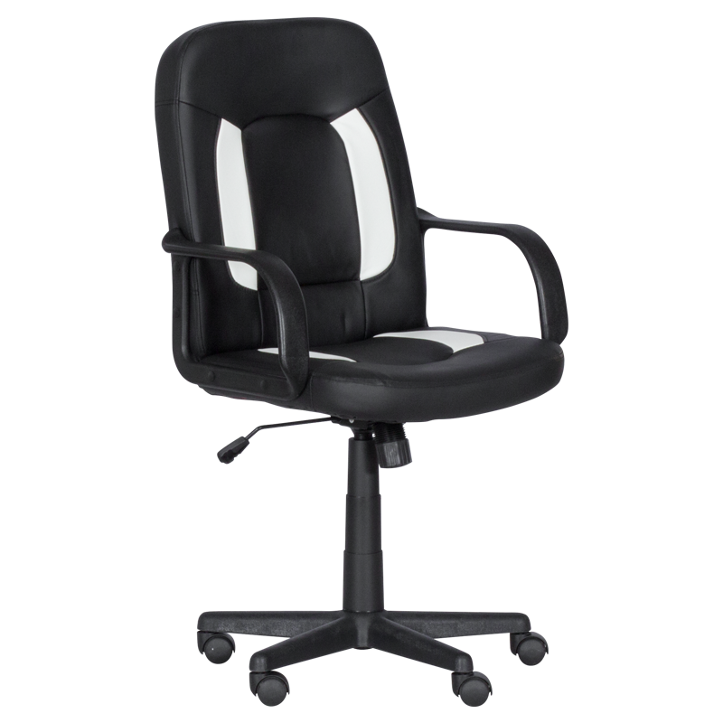 Gaming chair Carmen 6516 - black - white