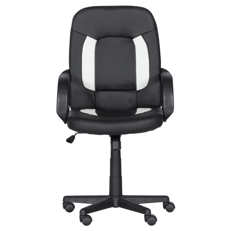 Gaming chair Carmen 6516 - black - white