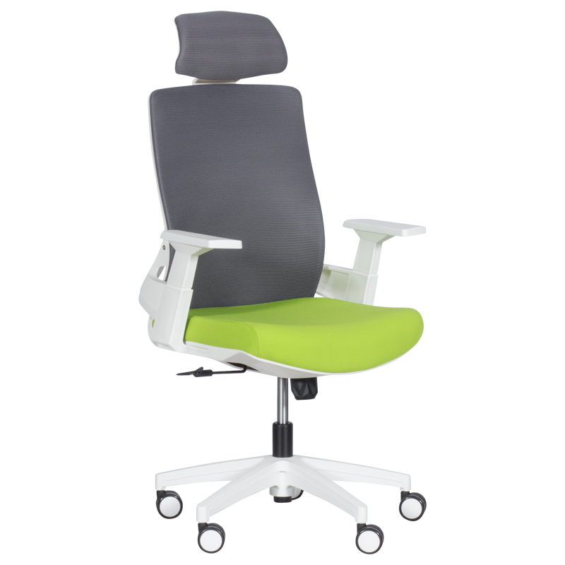 Presidential office chair Carmen 7546 - green-gray