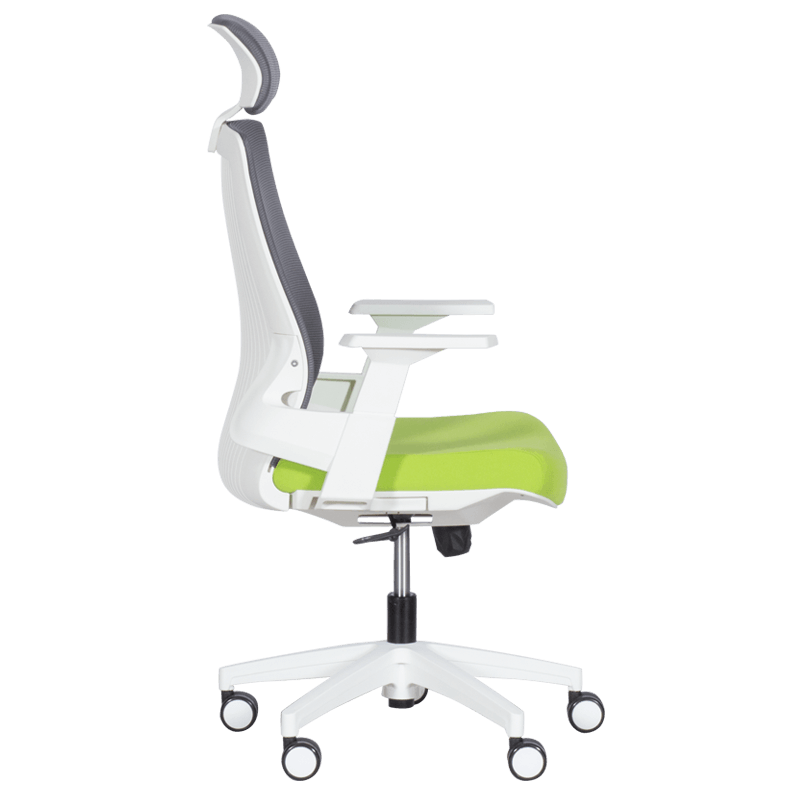 Presidential office chair Carmen 7546 - green-gray
