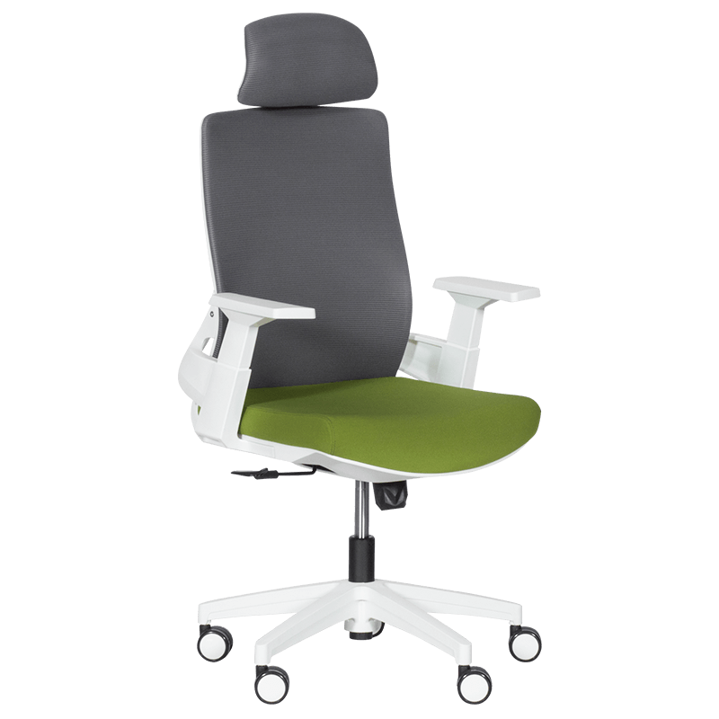 Presidential office chair Carmen 7546 - dark green-gray