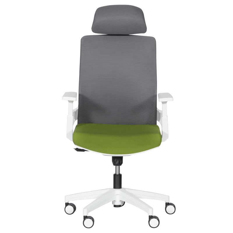 Presidential office chair Carmen 7546 - dark green-gray