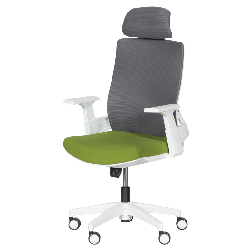 Presidential office chair Carmen 7546 - dark green-gray