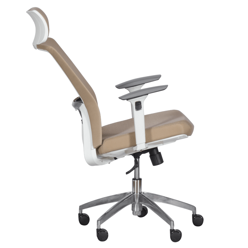 Ergonomic chair Carmen 7542 W - beige