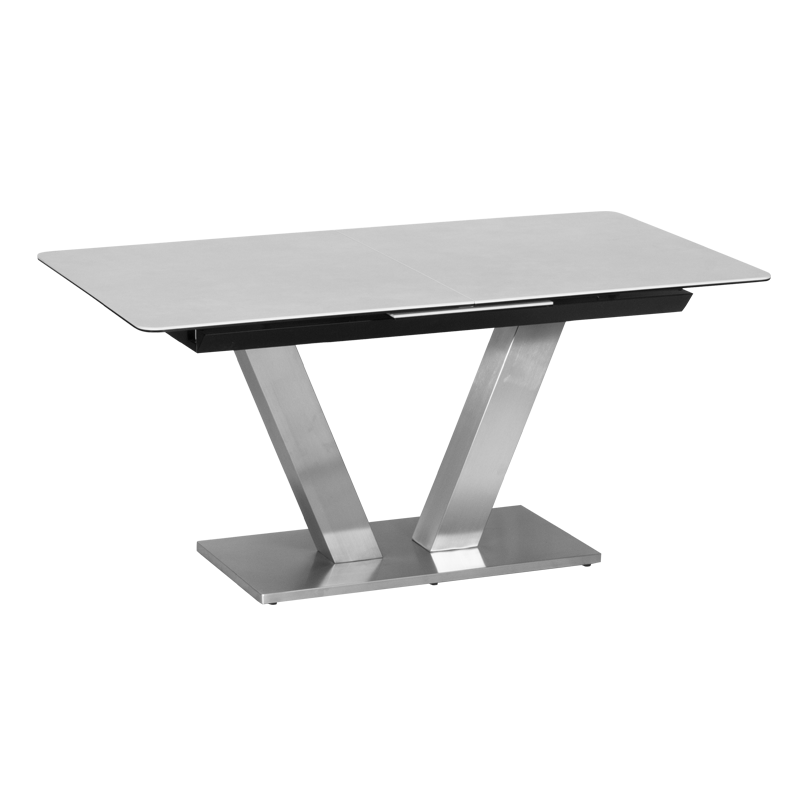 Extendable dining table DUKLA - gray