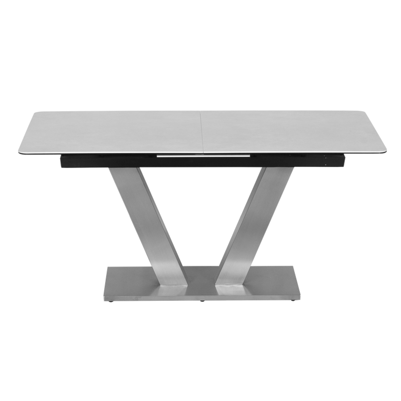 Extendable dining table DUKLA - gray
