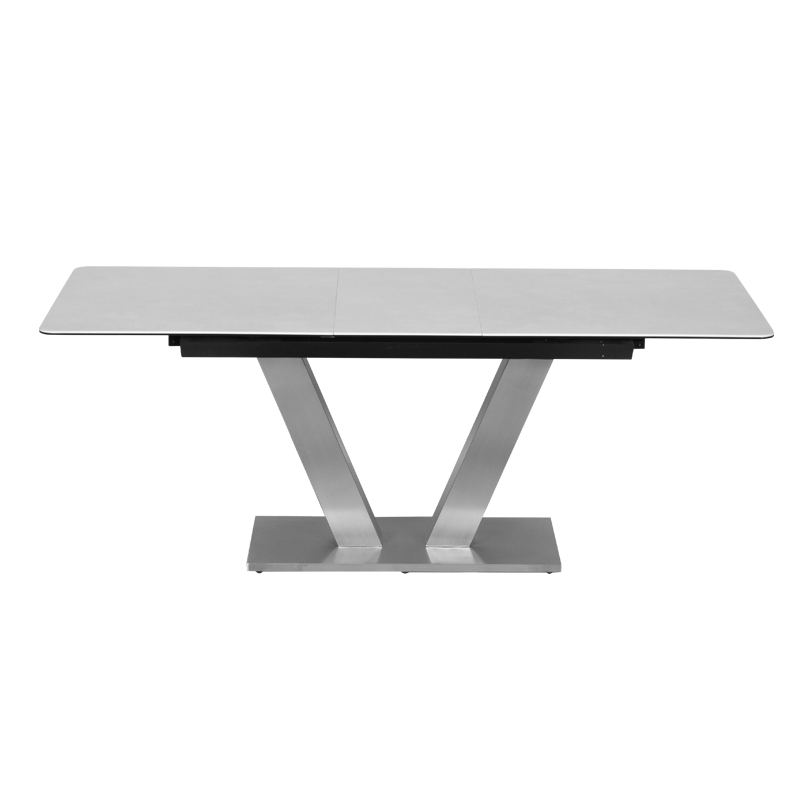 Extendable dining table DUKLA - gray
