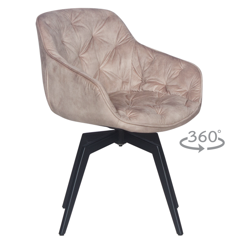 Dining chair BUXTON - cappuccino MJ 1