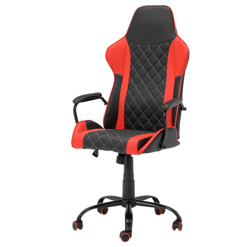 Gaming chair Carmen 6310 - black - red