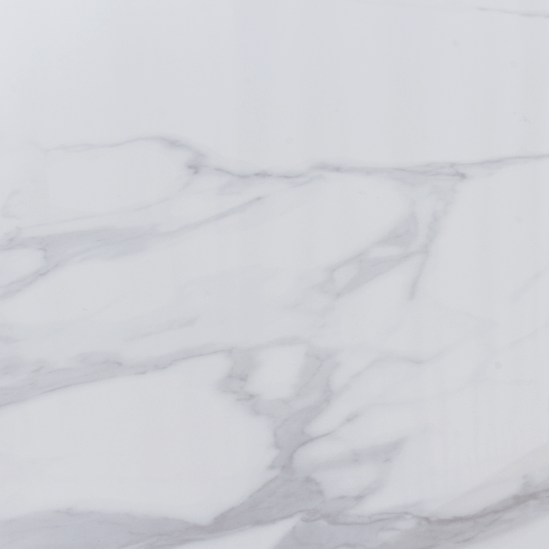 Extendable dining table JURATA - white