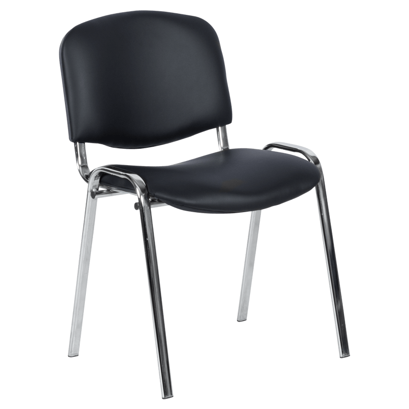Visitor chair Carmen 1135-1 LUX - black N