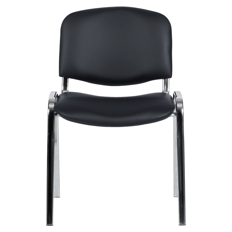 Visitor chair Carmen 1135-1 LUX - black N