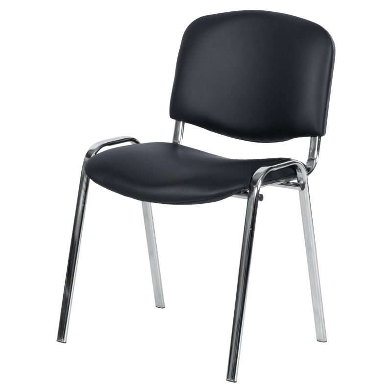 Visitor chair Carmen 1135-1 LUX - black N