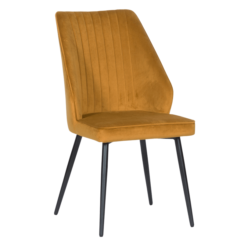 Dining chair LAREDO - mustard