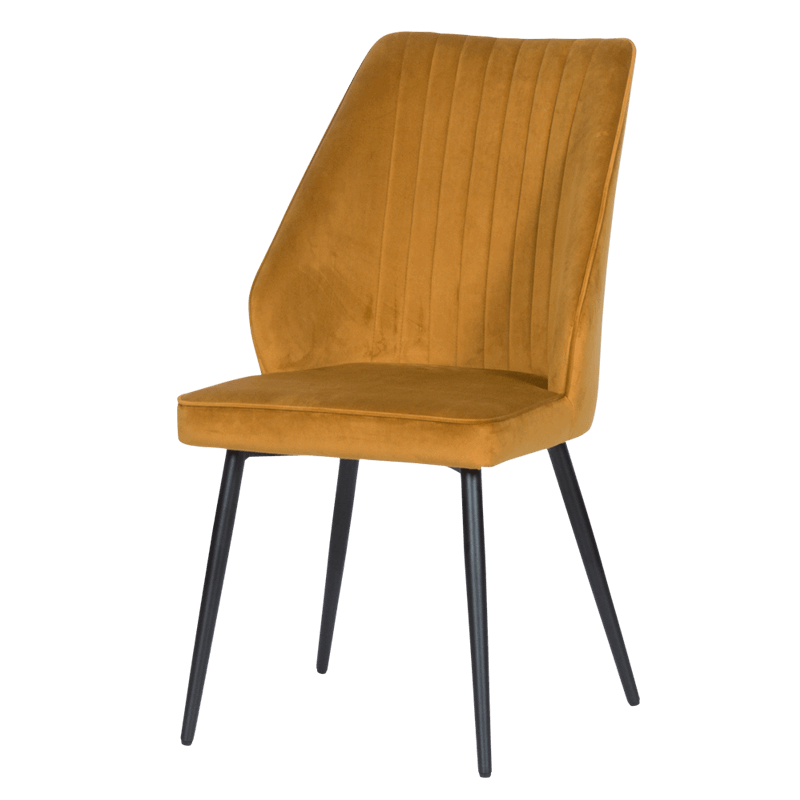 Dining chair LAREDO - mustard