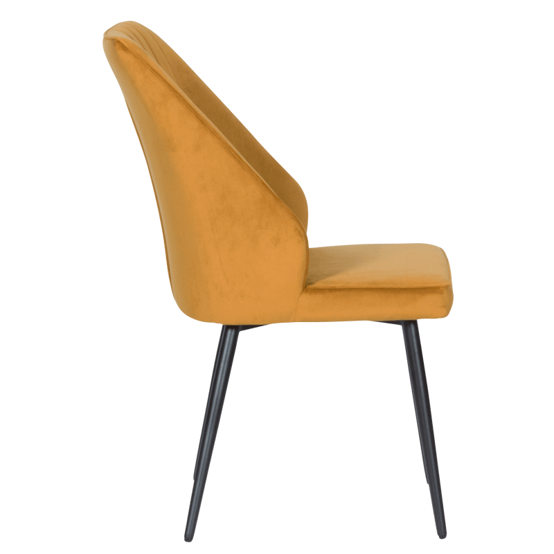 Dining chair LAREDO - mustard