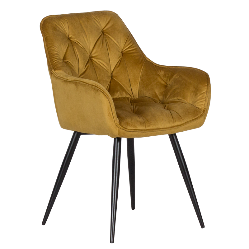 Dining chair LATINA - yellow