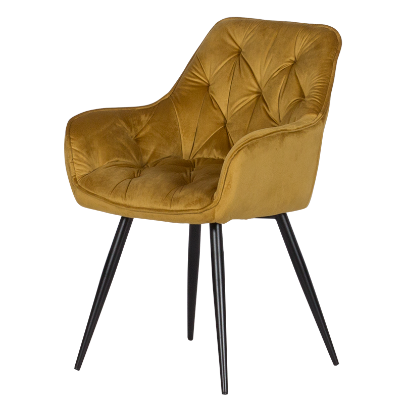 Dining chair LATINA - yellow