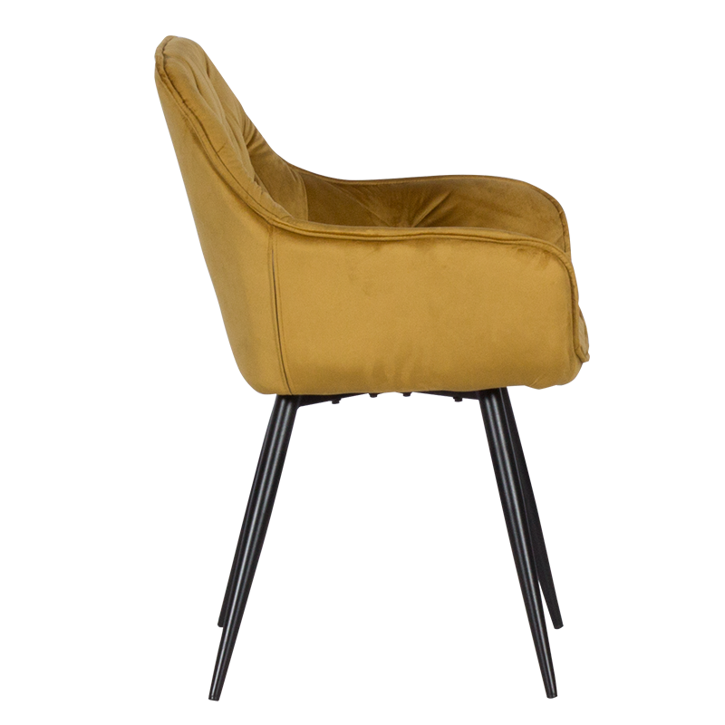 Dining chair LATINA - yellow