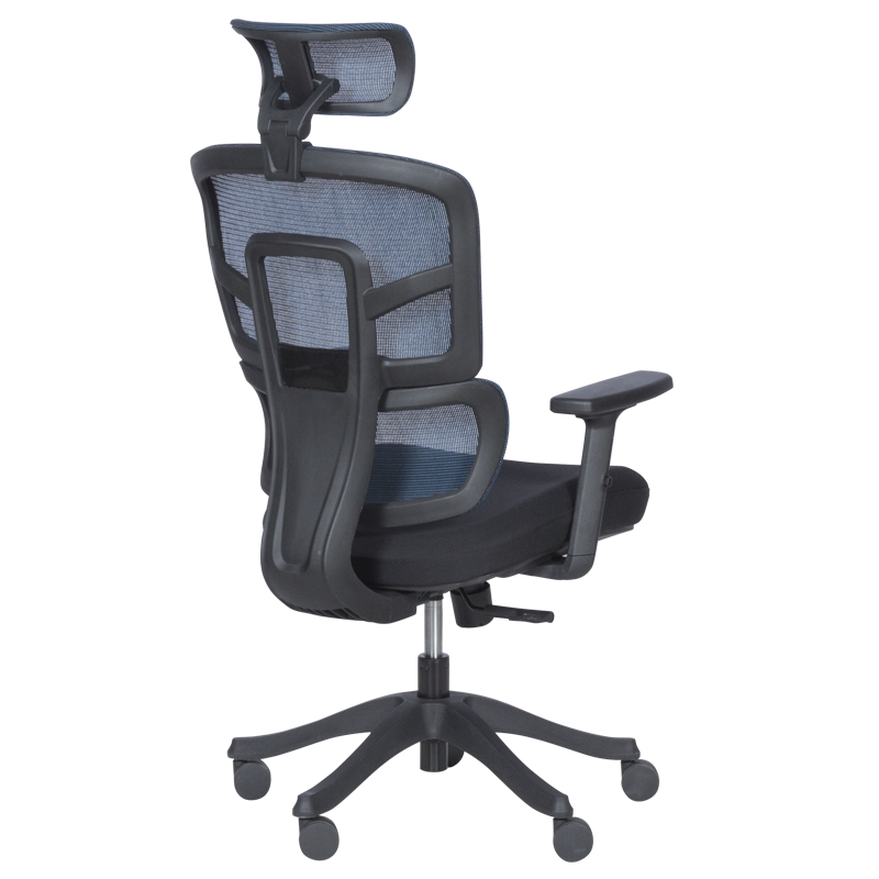 Ergonomic chair Carmen 7582 - blue-black