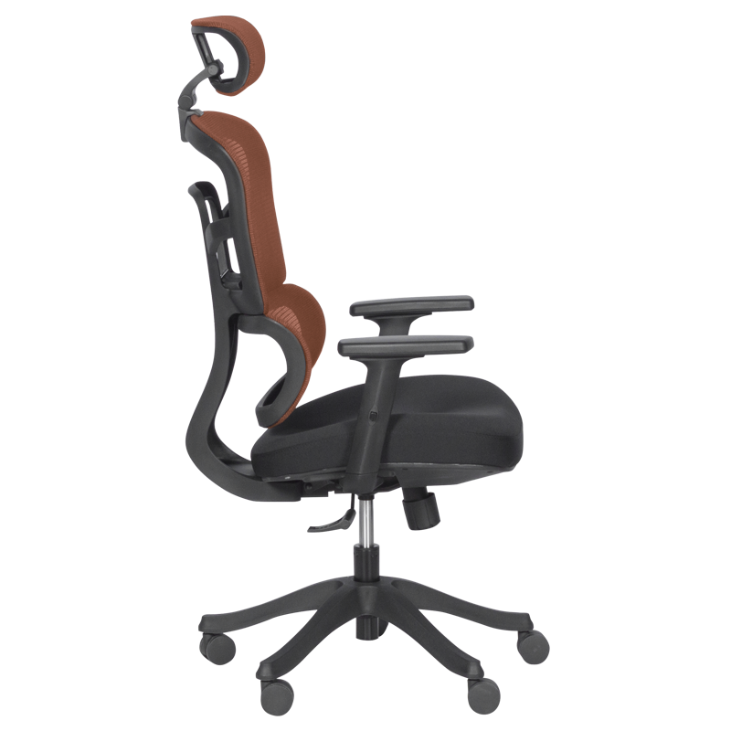 Ergonomic chair Carmen 7582 - orange-black
