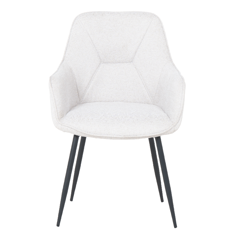 Dining chair BARNET - light gray SH