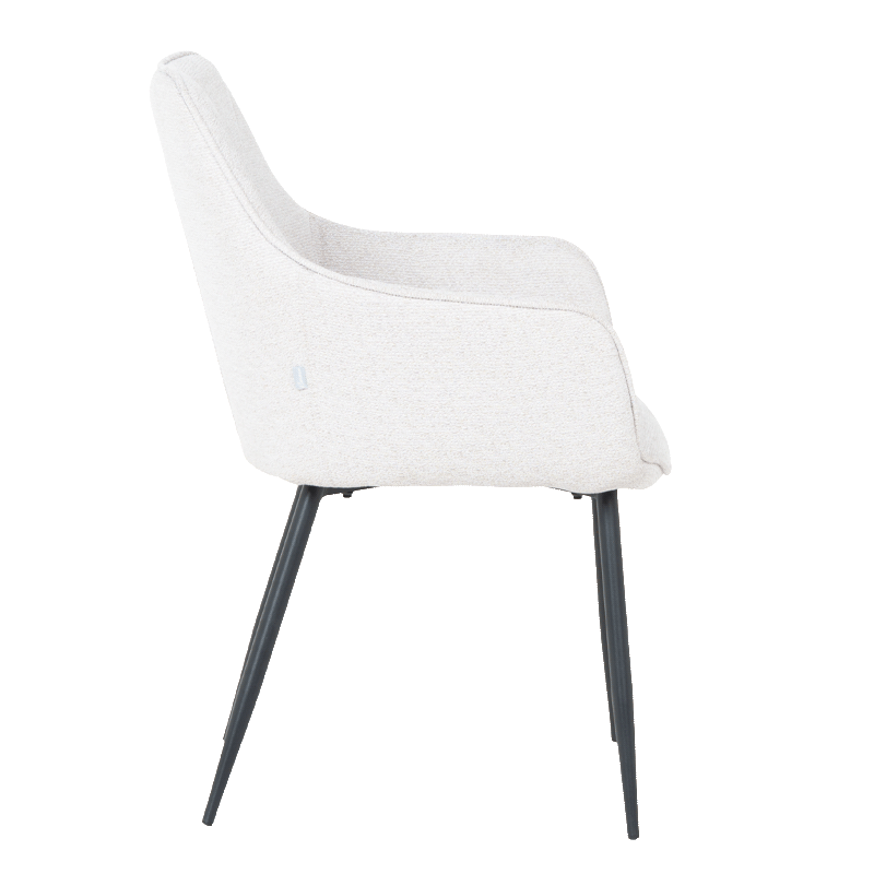 Dining chair BARNET - light gray SH