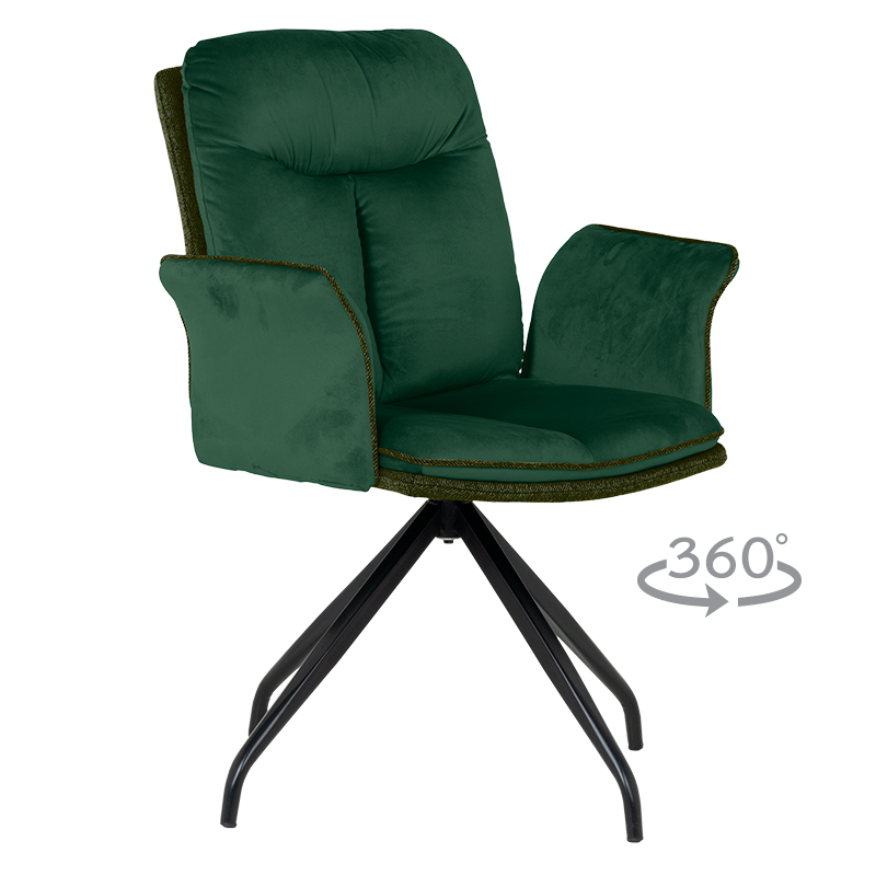 Dining chair MARLOW - dark green BF 2