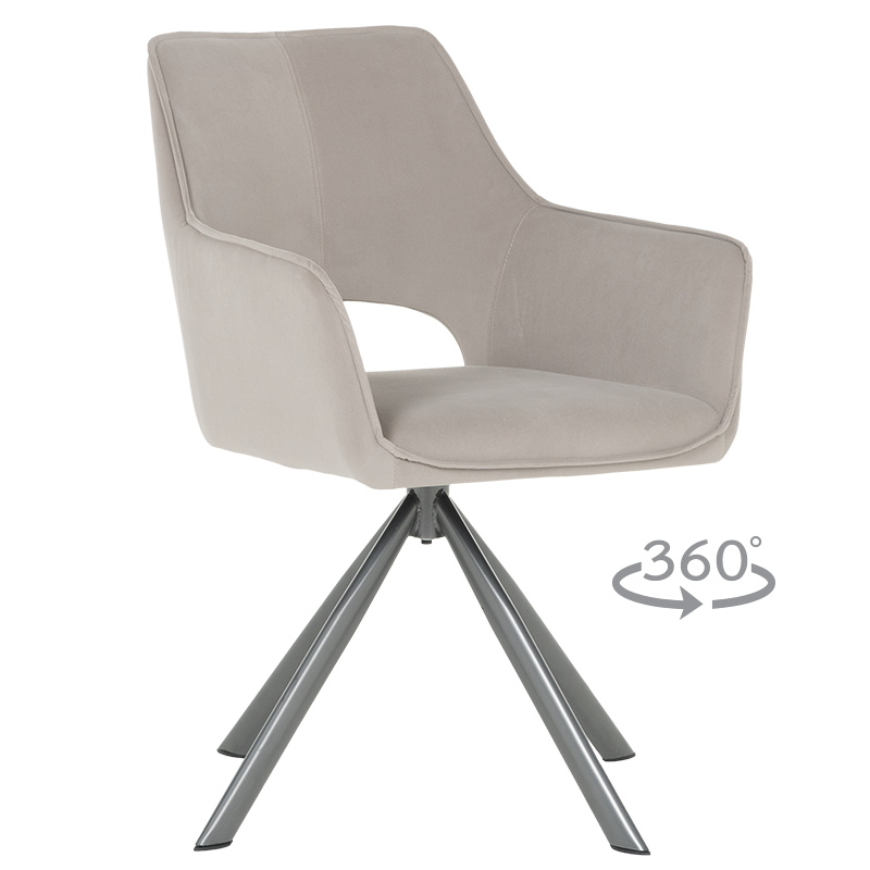 Dining chair READING 2 - light gray MJ 3