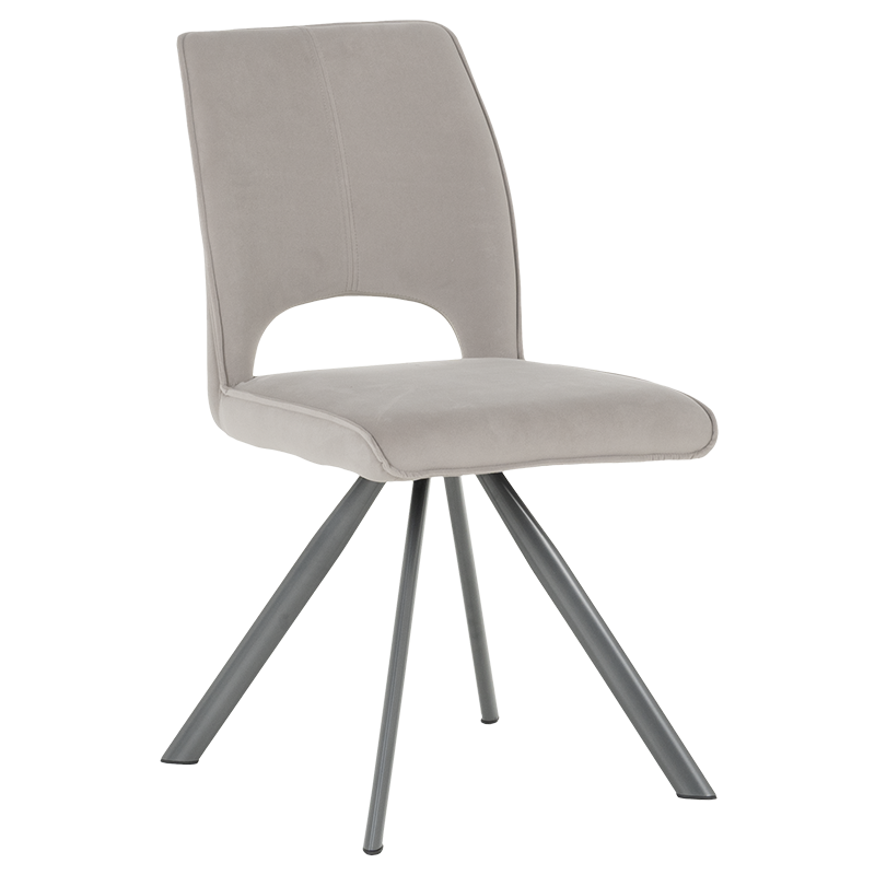 Dining chair CRAVEN 2 - light gray MJ 3