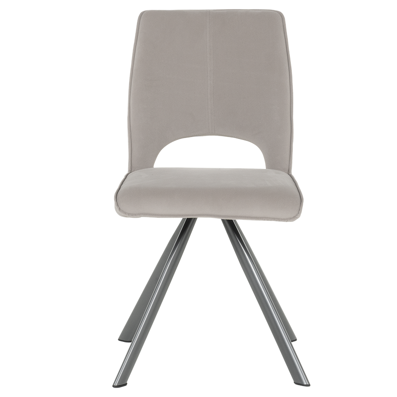 Dining chair CRAVEN 2 - light gray MJ 3