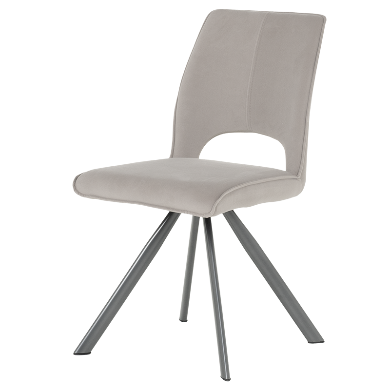 Dining chair CRAVEN 2 - light gray MJ 3