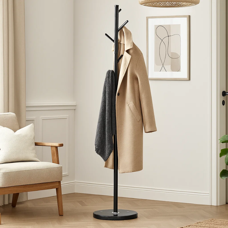 KISA clothes hanger - black