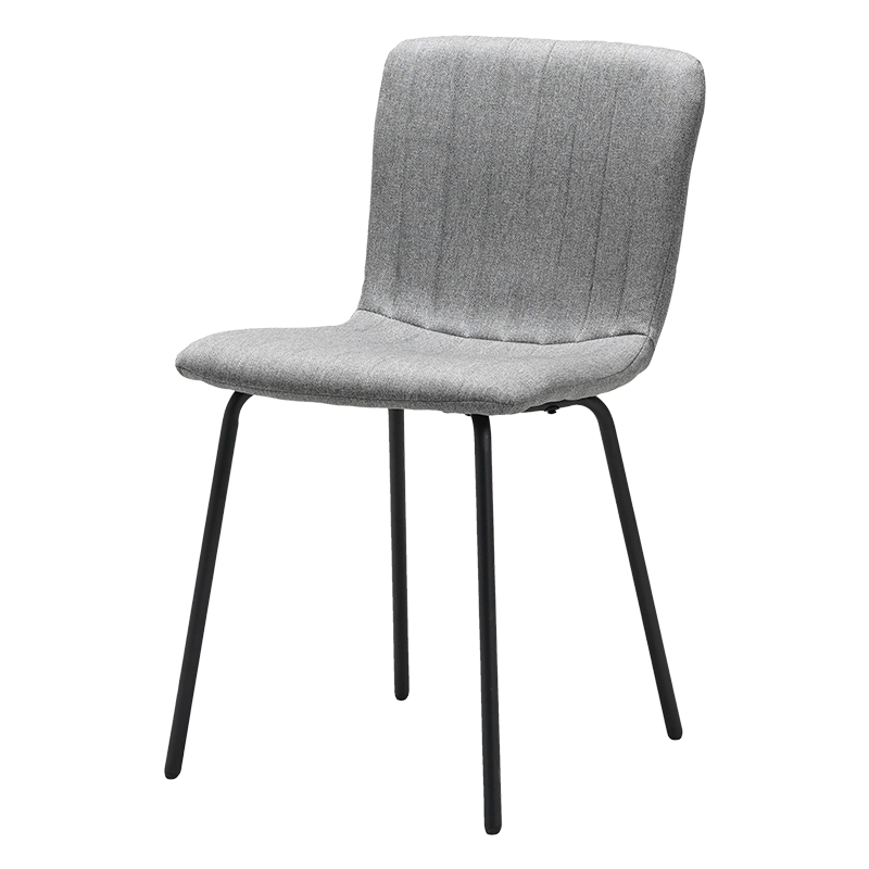 Dining chair CLUN - light gray