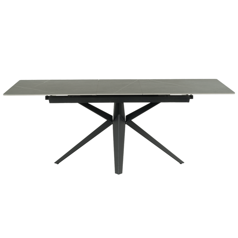 Extendable dining table ZORY - gray