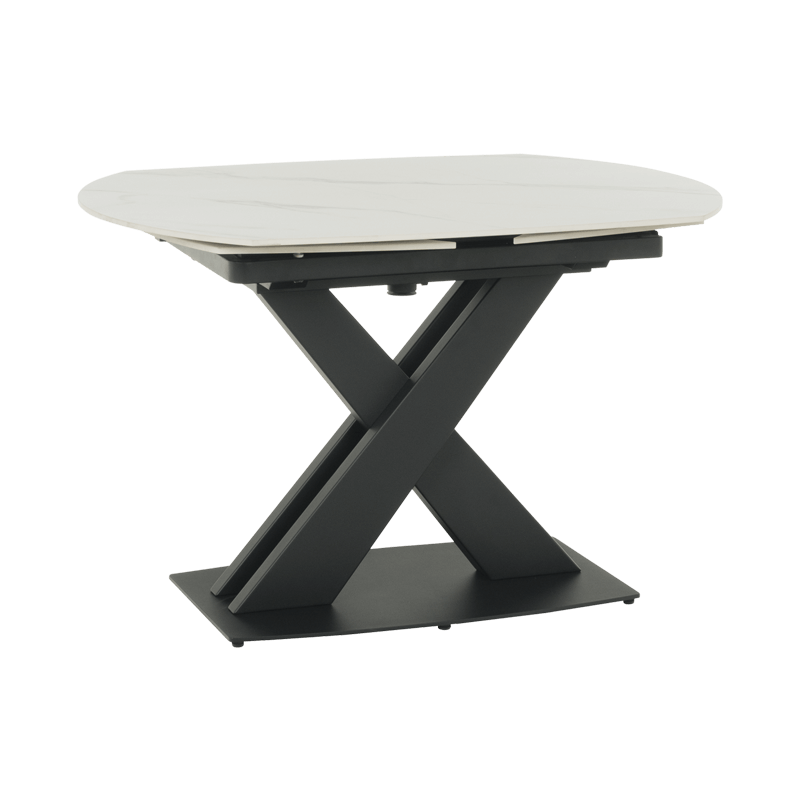 KARLINO extendable dining table - white